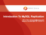 Introduction to MySQL Replication