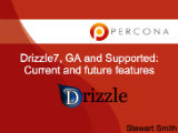 Drizzle 7, GA and Supported: Current & Future Features