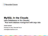 MySQL in the clouds