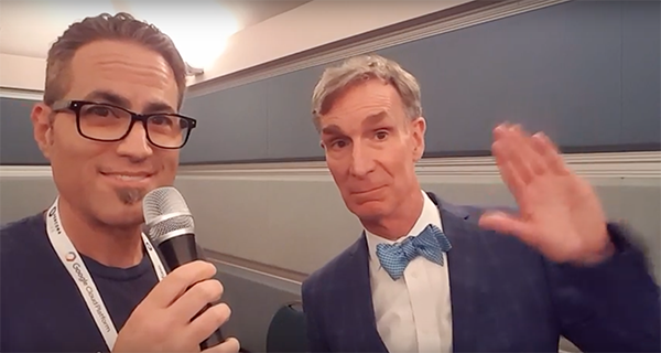 Percona Live 2016: A quick chat with Bill Nye, the Science Guy!
