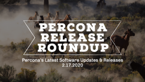 Percona Software Releases