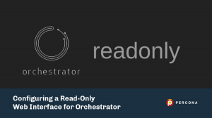 Configure read only interface orchestrator