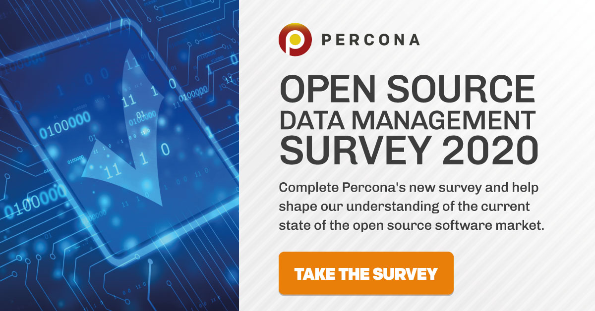 Share Your Database Market Insight in Our 2020 Open Source Database Survey