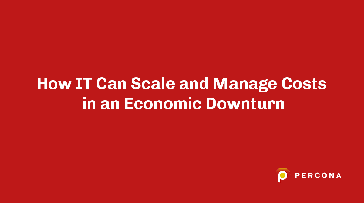 How IT Can Scale and Manage Costs in an Economic Downturn