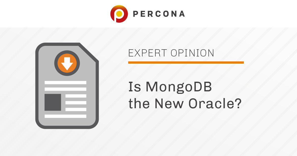 Is MongoDB the New Oracle?