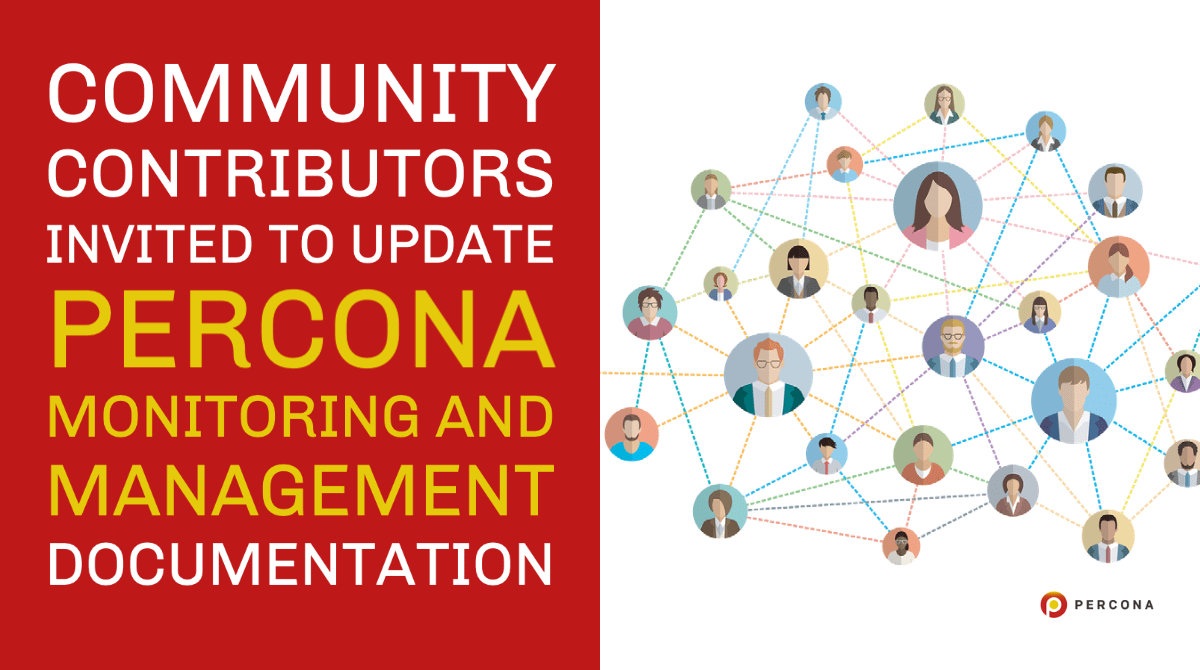 Community Contributors Invited to Update Percona Monitoring and Management Documentation