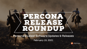 Percona Releases Feb 15 2021