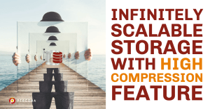 Infinitely Scalable Storage with High Compression Feature