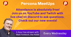 Join Percona Community MeetUps