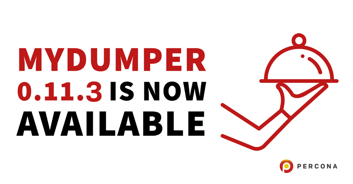 MyDumper 0.11.3 is Now Available