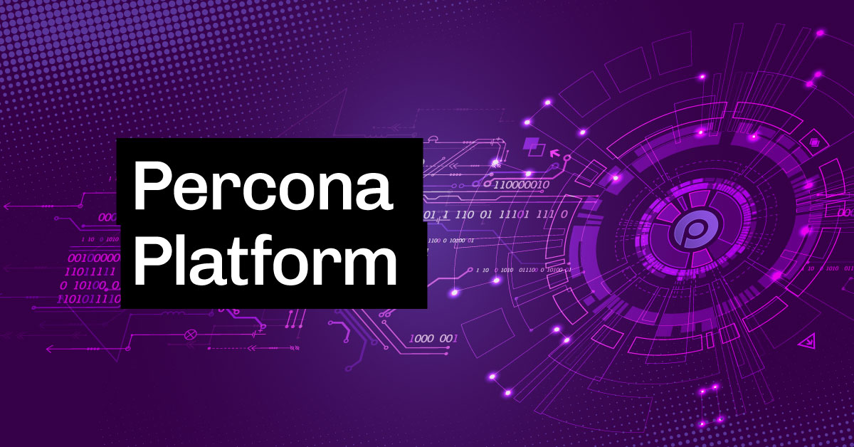 A New Way to Experience Databases — The Percona Platform