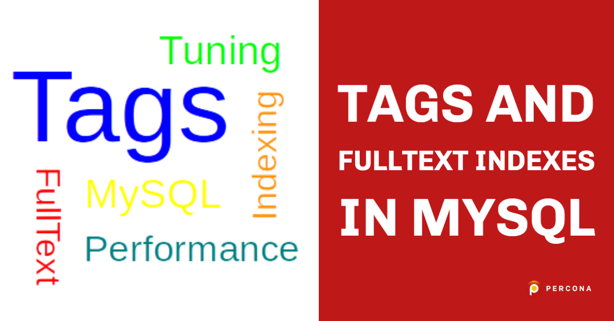 Tags and FullText indexes in MySQL