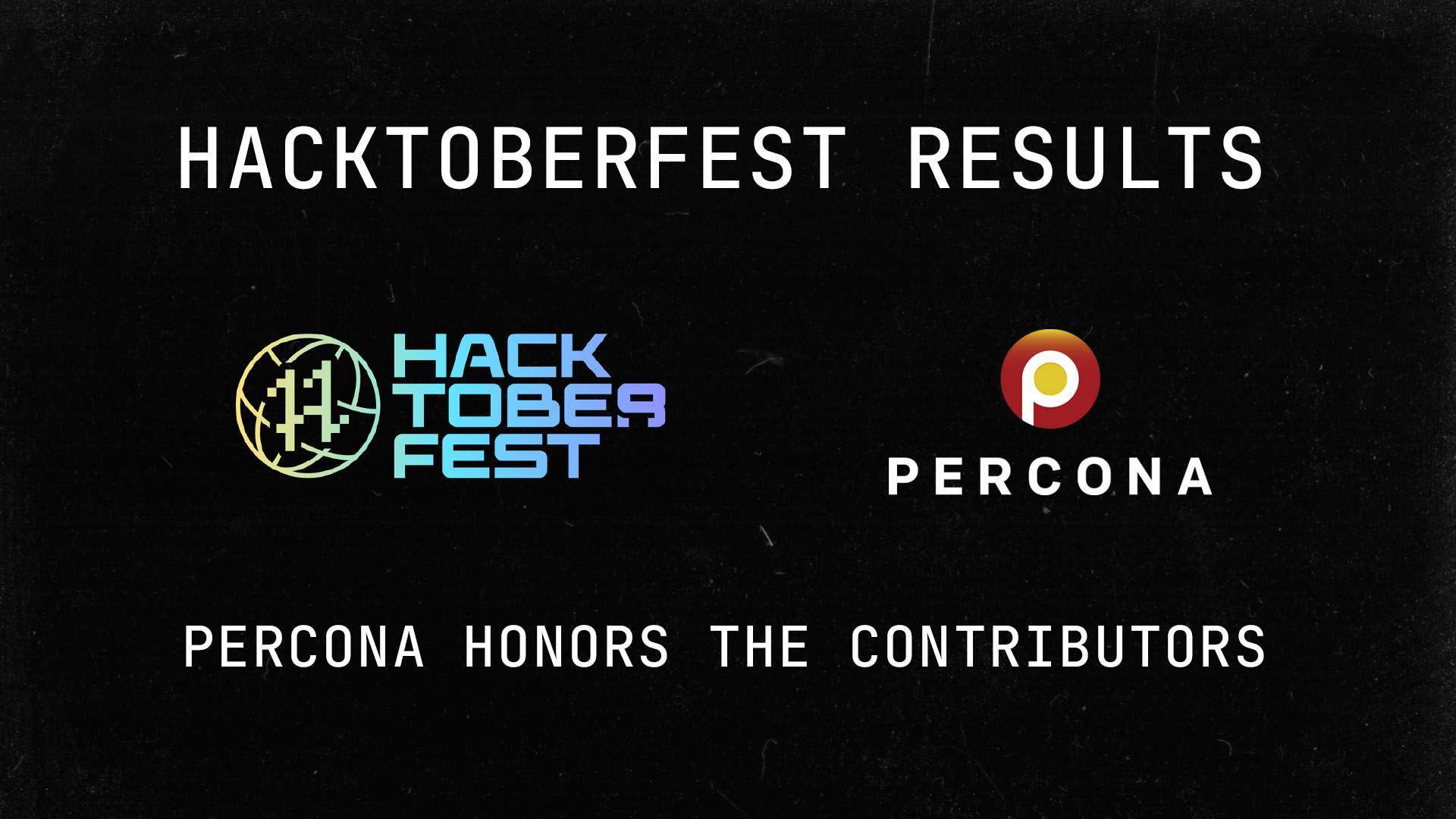 Hacktoberfest Results – Percona Honors the Contributors