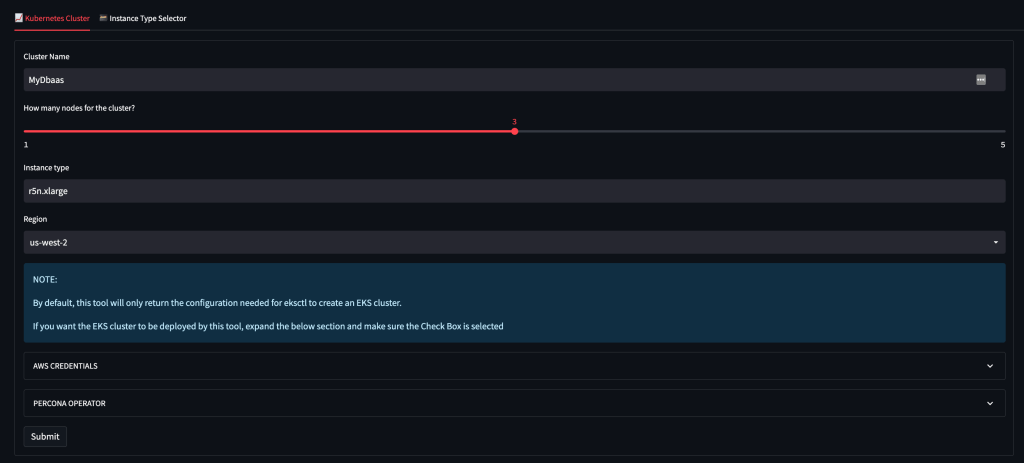 percona my database cluster