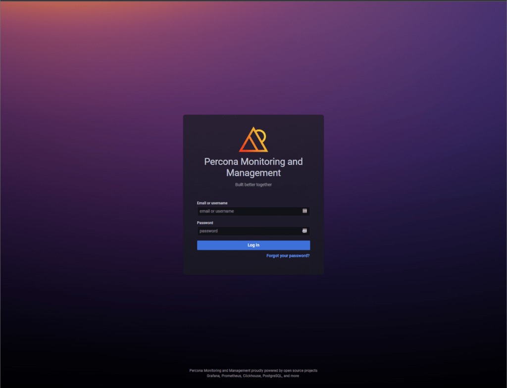 PMM running on Kubernetes