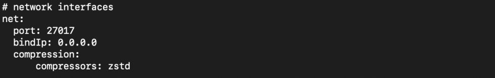 Compression Methods in MongoDB: Snappy vs. Zstd