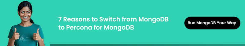 Switch to percona for mongodb