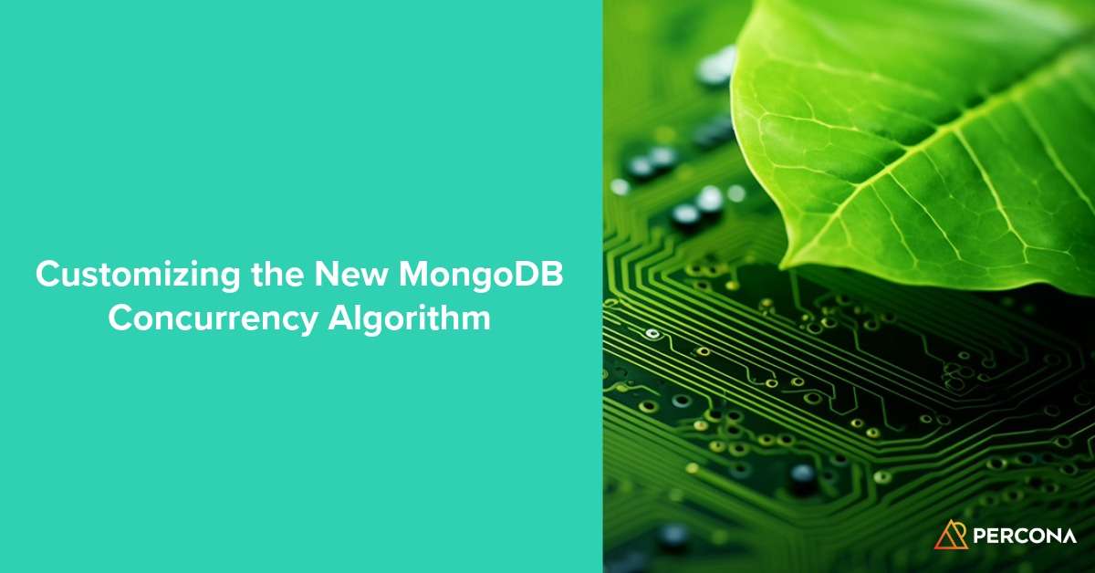 自定义新的MongoDB并发算法