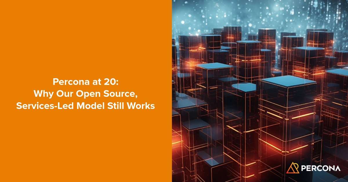 Percona成立20周年：为何我们的开源服务驱动模式依然有效