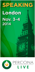 Percona Live London, November 3-4, 2014