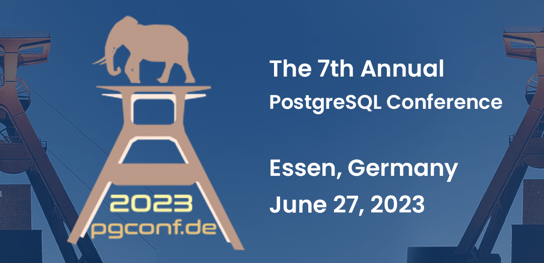 PostgreSQL Conference Germany 2023