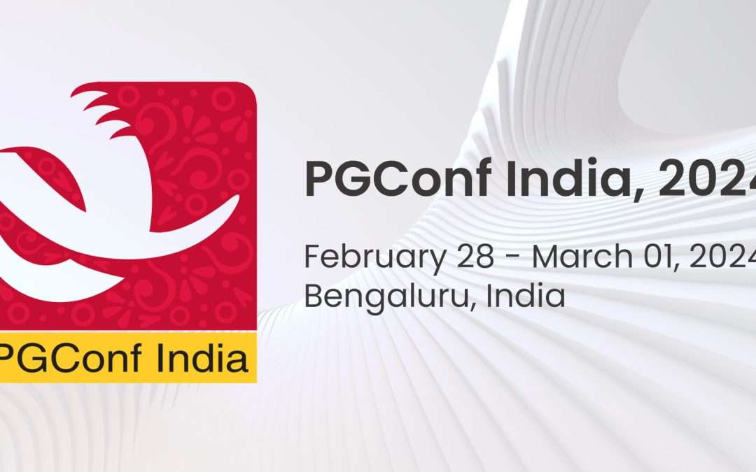 PGConf India 2024