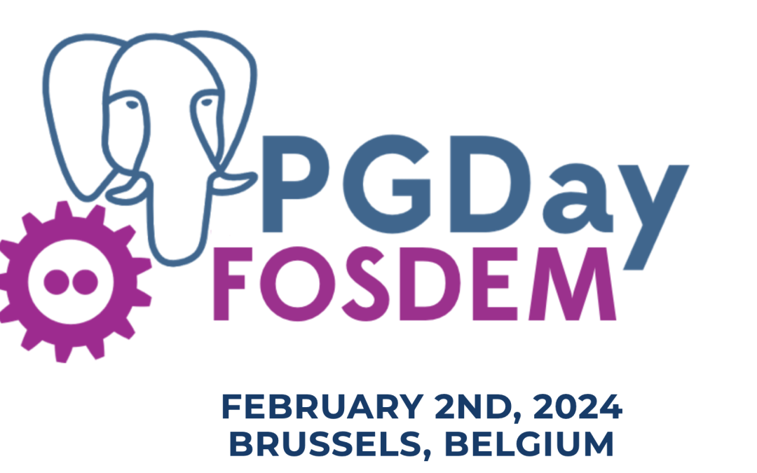 FOSDEM PGDay 2024