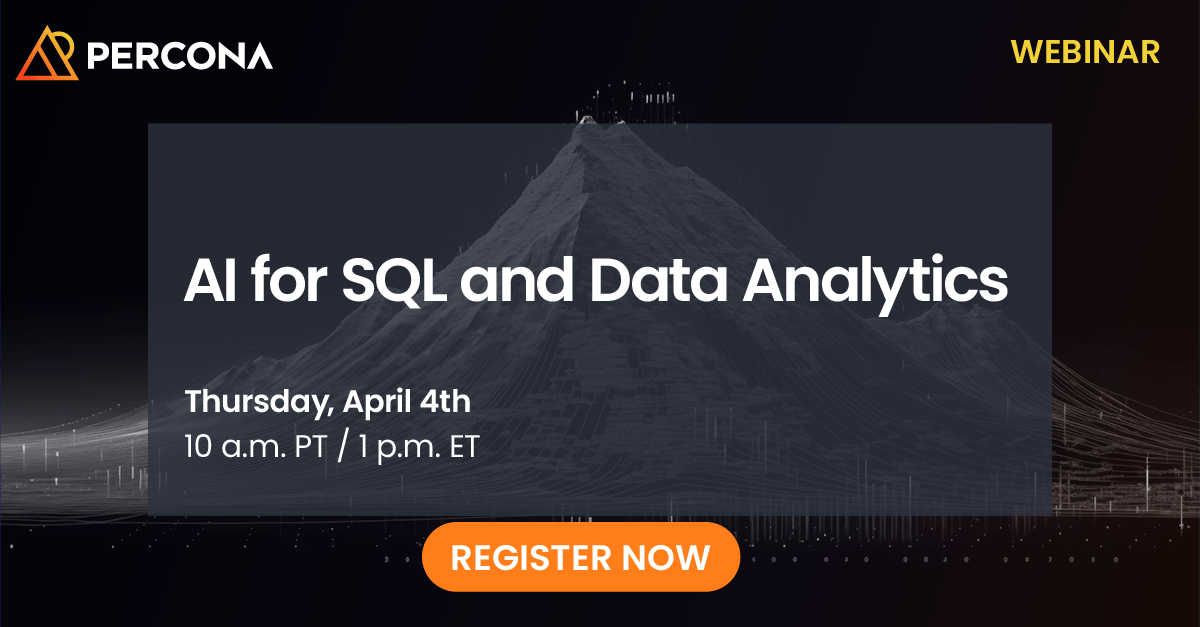 AI for SQL and Data Analytics - Percona