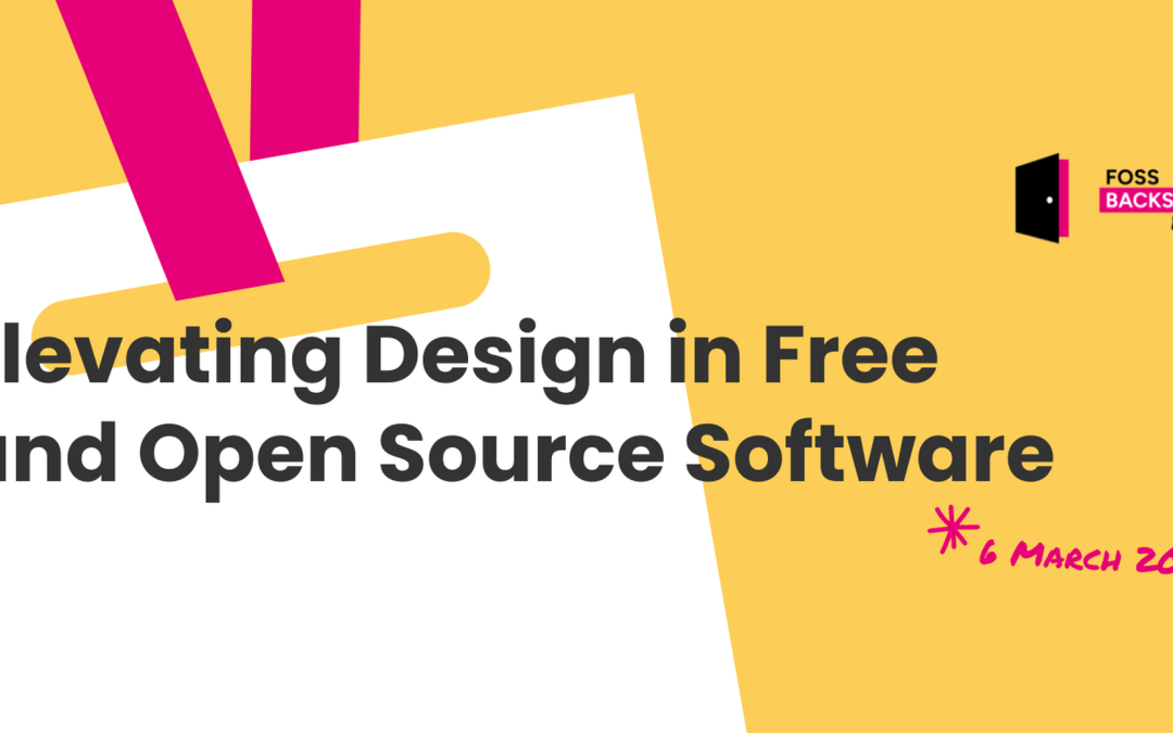 FOSS Backstage Design 2024