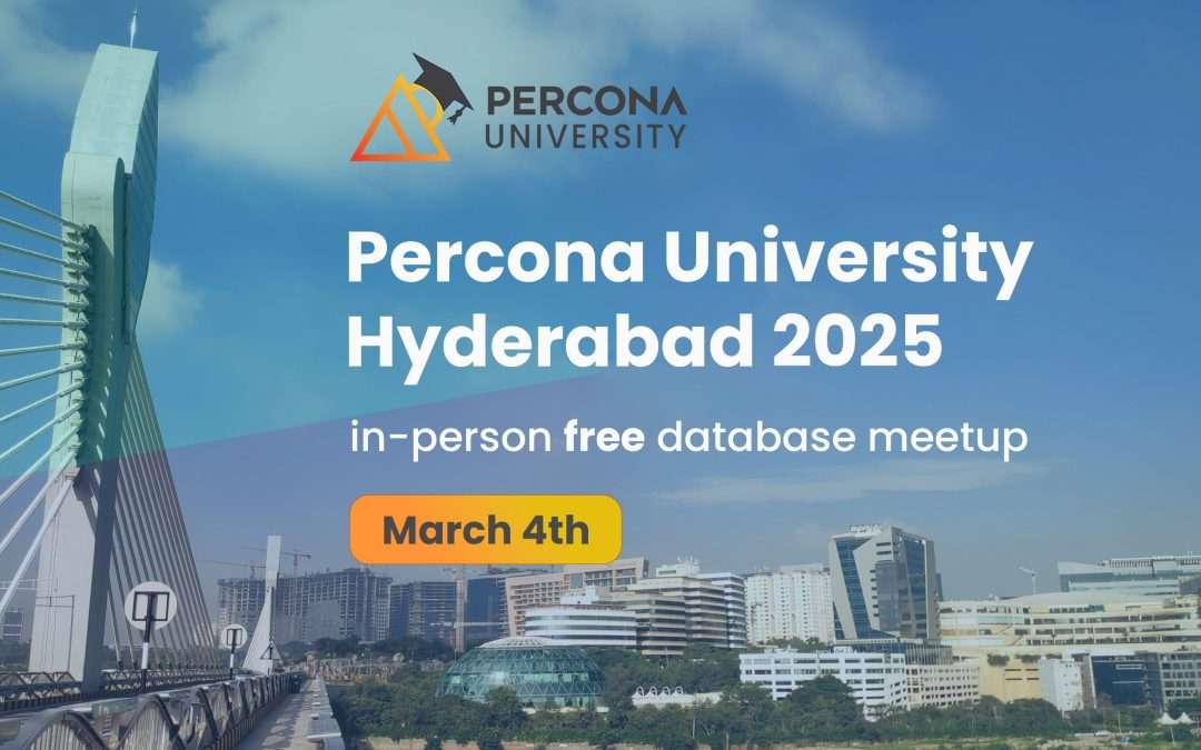 Percona University Hyderabad, India