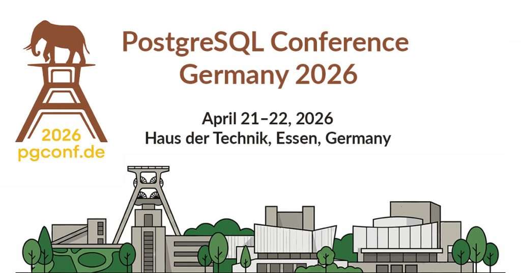 PostgreSQL Conference Germany