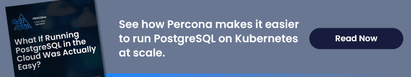 storage strategies for PostgreSQL on Kubernetes