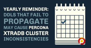 DDLs Percona XtraDB Cluster Inconsistencies