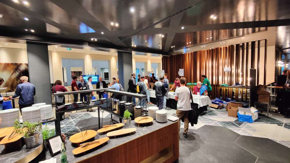 Photo of the lunch and coffee break area