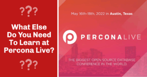 Learn at Percona Live