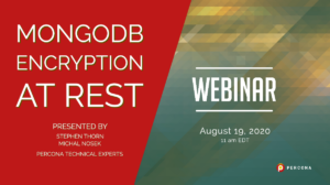 MongoDB Encryption at Rest Webinar