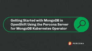 MongoDB in OpenShift