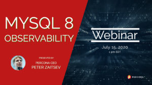 MySQL 8 Observability