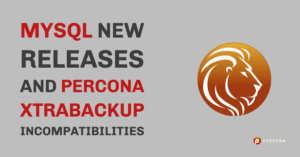 MySQL Percona Backup Incompatibilities