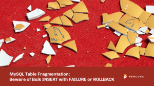 MySQL Table Fragmentation Insert