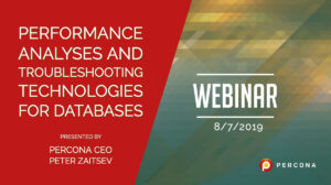 webinar Performance Analyses and Troubleshooting Technologies