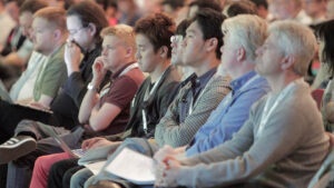 Percona Live 2014 conference attendees 