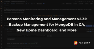Percona Monitoring and Management v2.32