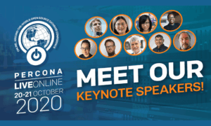 PerconaLiveOnline2020 Keynotes