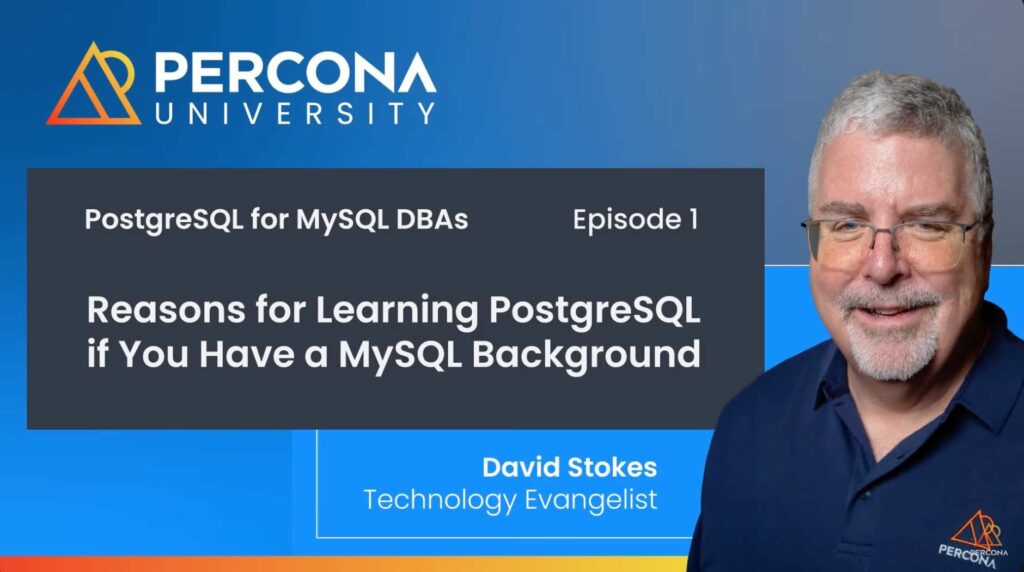 PostgreSQL for MySQL DBAs
