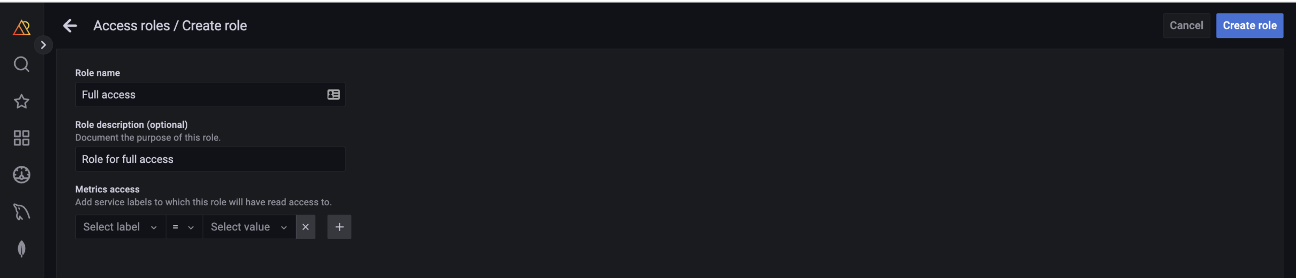 Role with full access