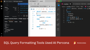 SQL Query Formatting Tools Used At Percona