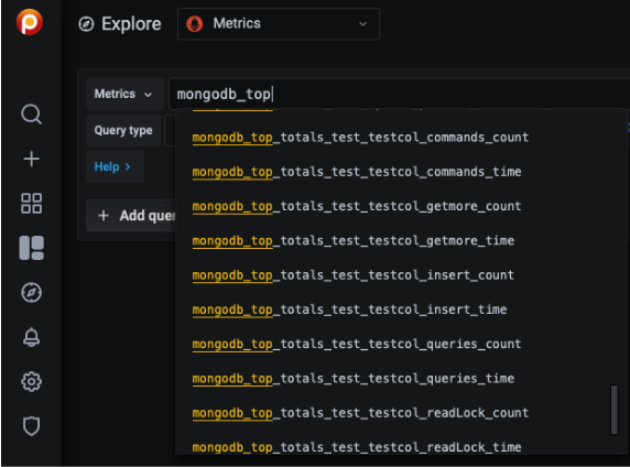 MongoDB Percona Monitoring and Management