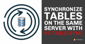 Synchronize Tables on the Same MySQL Server