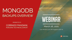Webinar MongoDB Backups Overview